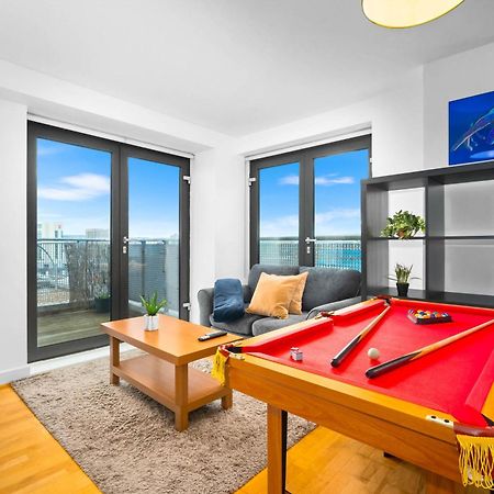 Central Flat Pool Table Balcony Σέφιλντ Εξωτερικό φωτογραφία